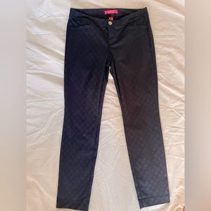 Lilly Pulitzer Women’s Dress Pants Navy Blue Skinny Ankle Trouser SZ. 4